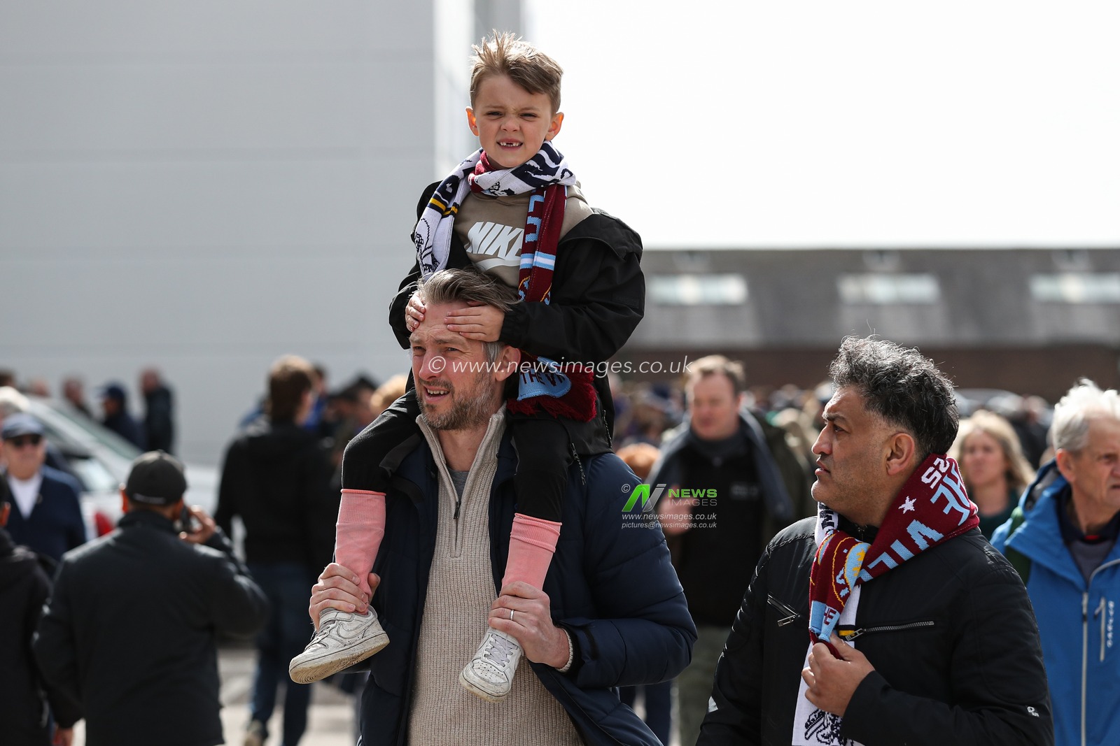 Preston North End fans arrive at stadium during the Emirates FA Cup Quarter-finals Preston North End v Aston Villa at Deepdale, Preston, United Kingdom, 30th March 2025

(Photo by Jorge Horsted/News Images)