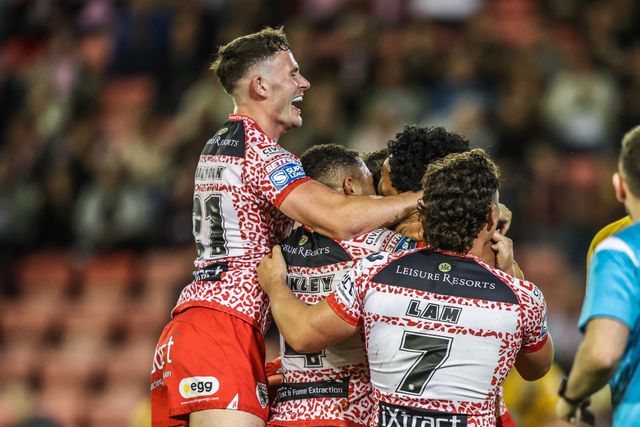 Betfred Super League round 25 Leigh Leopards v Castleford Tigers
