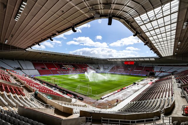 A general view of Stadium of Light ahead of the Premier League match Sunderland vs Tottenham Hotspur at Stadium Of Light, Sunderland, United Kingdom on 12 April 2026

(Photo by Alfie Cosgrove/News Images)