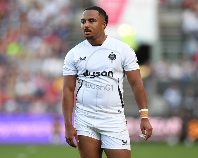 Max Ojomoh of Bath Rugby during the Gallagher Premiership match Bristol Bears vs Bath at Ashton Gate, Bristol, United Kingdom on 29 May 2026

(Photo by Alex Williamson/News Images)