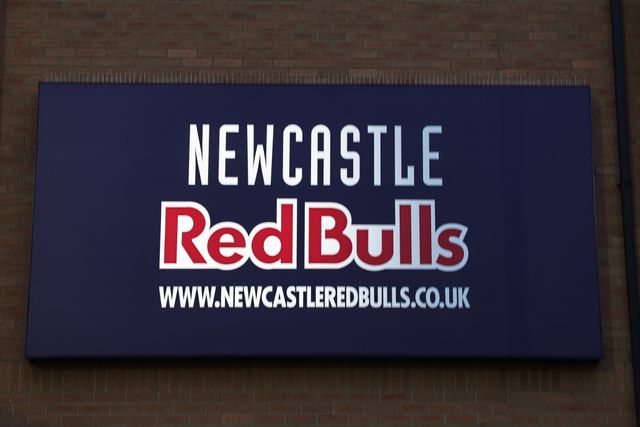 Newcastle Red Bulls sign during the Gallagher Premiership match Newcastle Red Bulls vs Northampton Saints at Kingston Park, Newcastle, United Kingdom, 17th October 2025

(Photo by Mark Cosgrove/News Images)