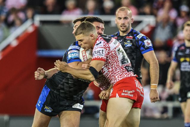Betfred Super League round 21 Leigh Leopards v Leeds Rhinos