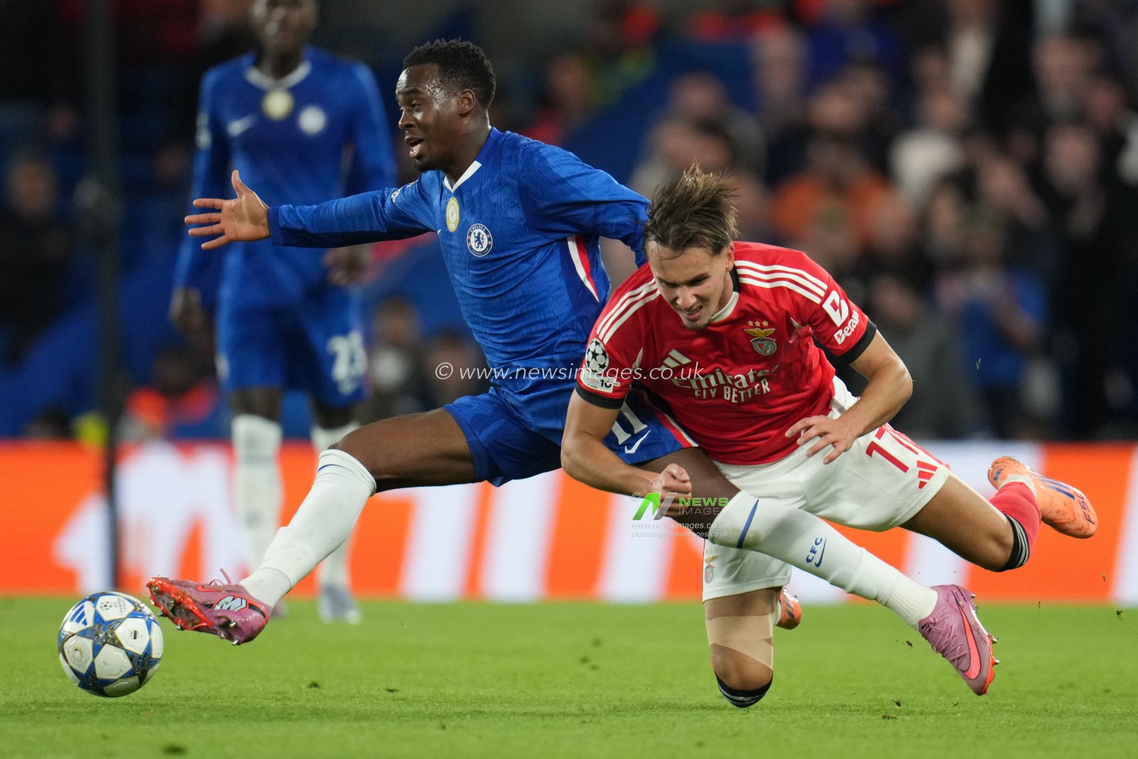 during the UEFA Champions League match Chelsea vs Benfica at Stamford Bridge, London, United Kingdom, 30th September 2025

(Photo by Harvey Murphy/News Images)