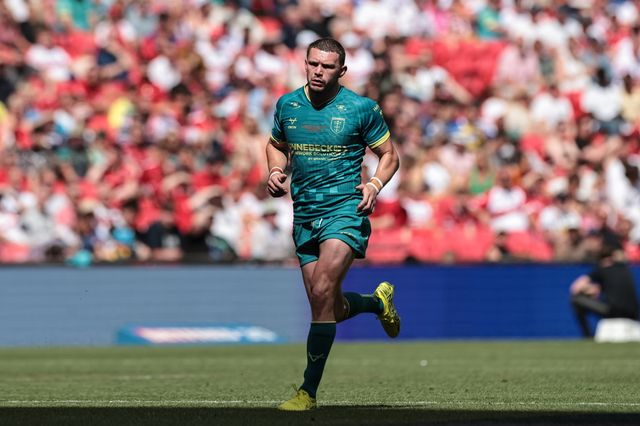 James Batchelor of Hull KR during the Betfred Challenge Cup Final match Wigan Warriors vs Hull KR at Wembley Stadium, London, United Kingdom on 30 May 2026

(Photo by Mark Cosgrove/News Images)