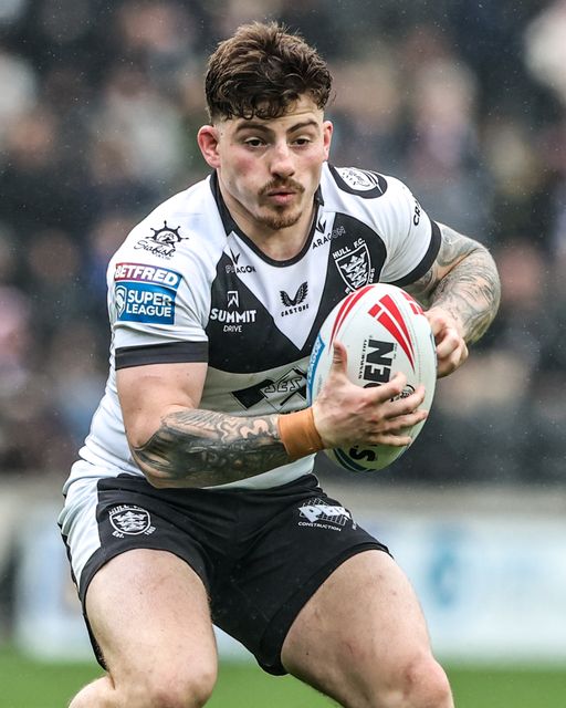 Amir Bourouh of Hull FC in action during the Betfred Super League round 10 match Hull FC vs Toulouse Olympique at MKM Stadium, Hull, United Kingdom on 03 May 2026

(Photo by Alfie Cosgrove/News Images)