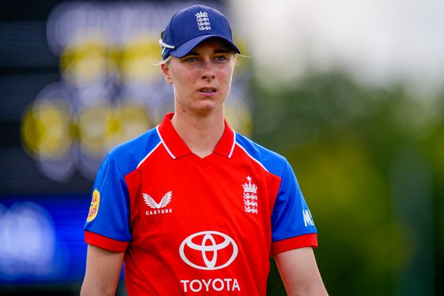 Freya Kemp of England during the England Women v New Zealand 1st Vitality IT20 match at The Central Co-Op County Ground, Derby, United Kingdom on 20 May 2026

(Photo by Maynard Manyowa/News Images)