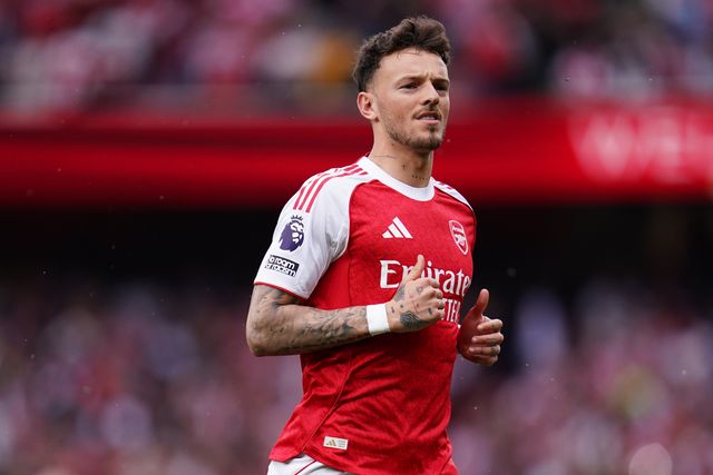 Ben White of Arsenal during the Premier League match Arsenal vs Fulham at Emirates, London, United Kingdom on 02 May 2026

(Photo by Harvey Murphy/News Images)