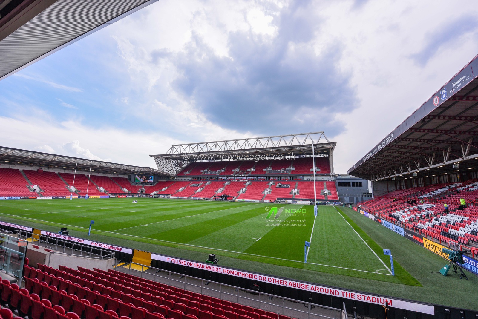 Ashton Gate Stadium during the Gallagher PREM match Bristol Bears vs Saracens at Ashton Gate, Bristol, United Kingdom on 09 May 2026

(Photo by Alex Williamson/News Images)