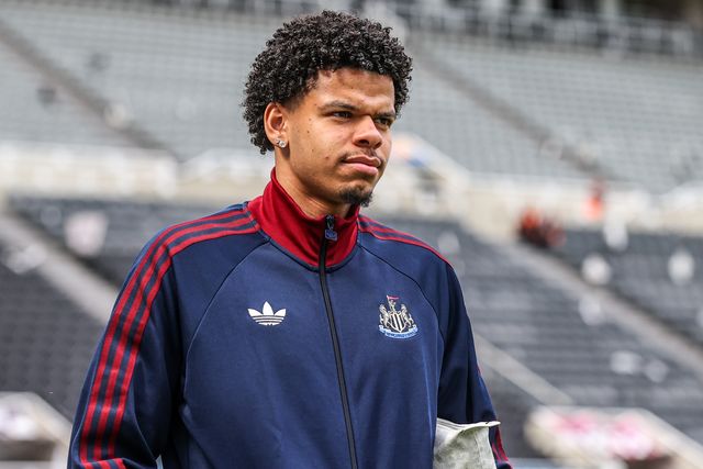 William Osula of Newcastle United arrives during the Premier League match Newcastle Untied vs West Ham United at St. James's Park, Newcastle, United Kingdom on 17 May 2026

(Photo by Alfie Cosgrove/News Images)