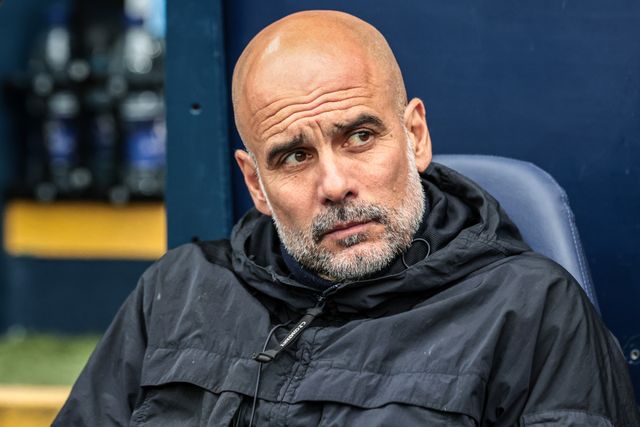 Josep Guardiola manager of Manchester City during the Premier League match Manchester City vs Crystal Palace at Etihad Stadium, Manchester, United Kingdom on 13 May 2026

(Photo by Mark Cosgrove/News Images)