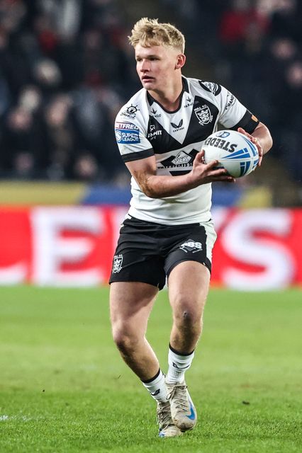 Callum Kemp of Hull FC during the Betfred Super League round 1 match Hull FC vs Bradford Bulls at MKM Stadium, Hull, United Kingdom on 14 February 2026

(Photo by Alfie Cosgrove/News Images)