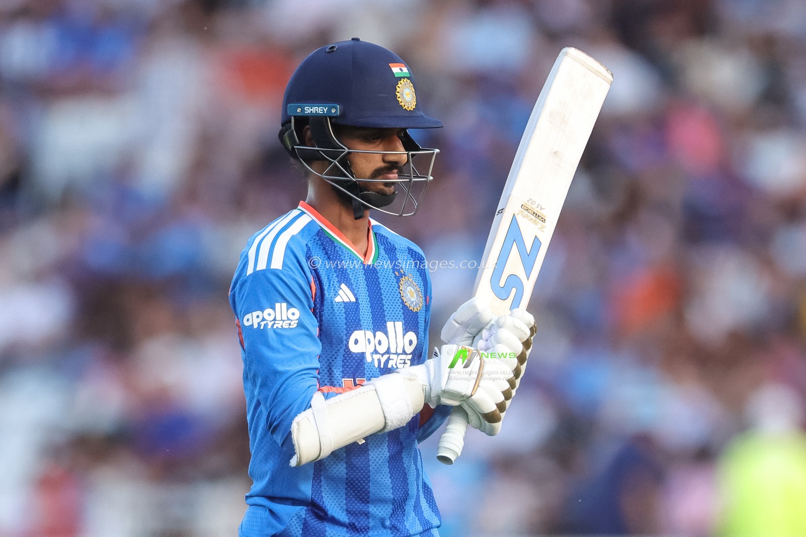 Arshdeep Singh of India leaves the field of play after being dismissed during the Third Vitality T20 International match England vs India at Trent Bridge, Nottingham, United Kingdom on 07 July 2026

(Photo by Mark Cosgrove/News Images)