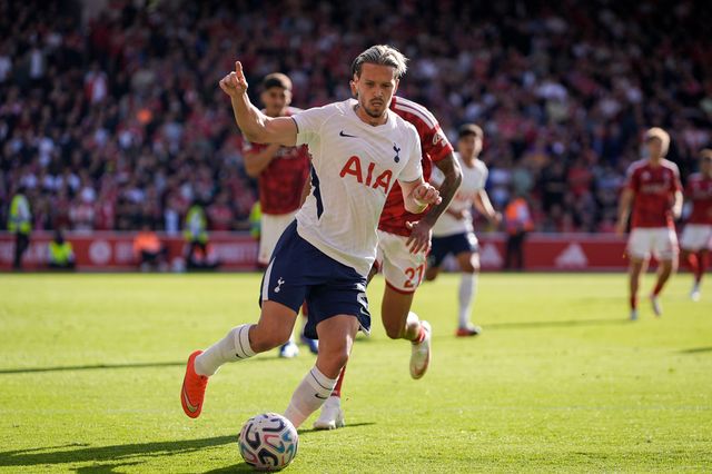 Mykhaylo Mudryk of Tottenham Hotspur during the Premier League match Nottingham Forest vs Tottenham Hotspur at City Ground, Nottingham, United Kingdom on 05 September 2026

(Photo by Maynard Manyowa/News Images)