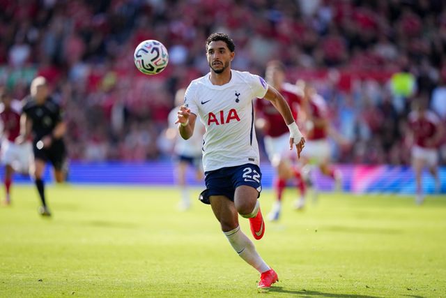 Omar Marmoush of Tottenham Hotspur during the Premier League match Nottingham Forest vs Tottenham Hotspur at City Ground, Nottingham, United Kingdom on 05 September 2026

(Photo by Maynard Manyowa/News Images)