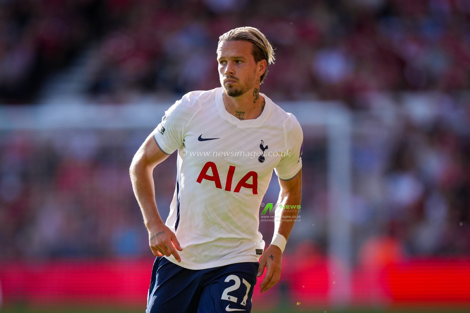 Mykhaylo Mudryk of Tottenham Hotspur during the Premier League match Nottingham Forest vs Tottenham Hotspur at City Ground, Nottingham, United Kingdom on 05 September 2026

(Photo by Maynard Manyowa/News Images)
