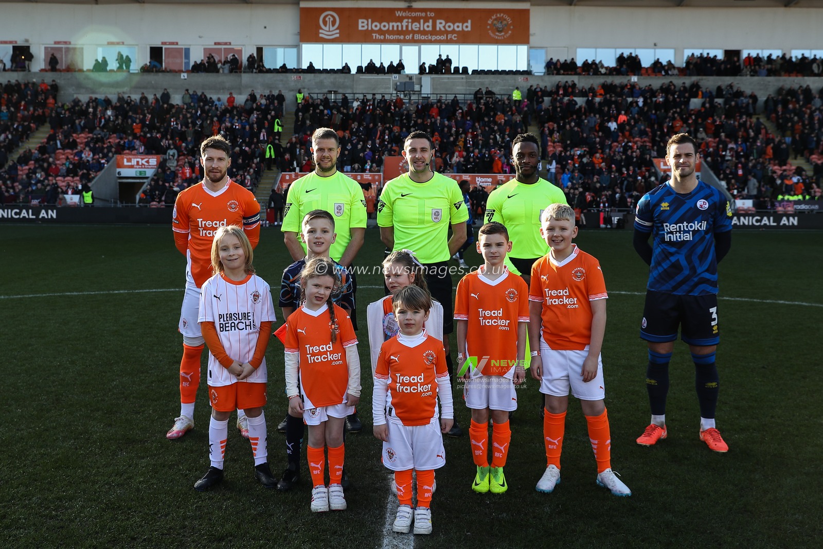 *FOR BLACKPOOL CLUB USE ONLY*  during the Sky Bet League 1 match Blackpool vs Crawley Town at Bloomfield Road, Blackpool, United Kingdom, 22nd February 2025

(Photo by Gareth Evans/News Images)