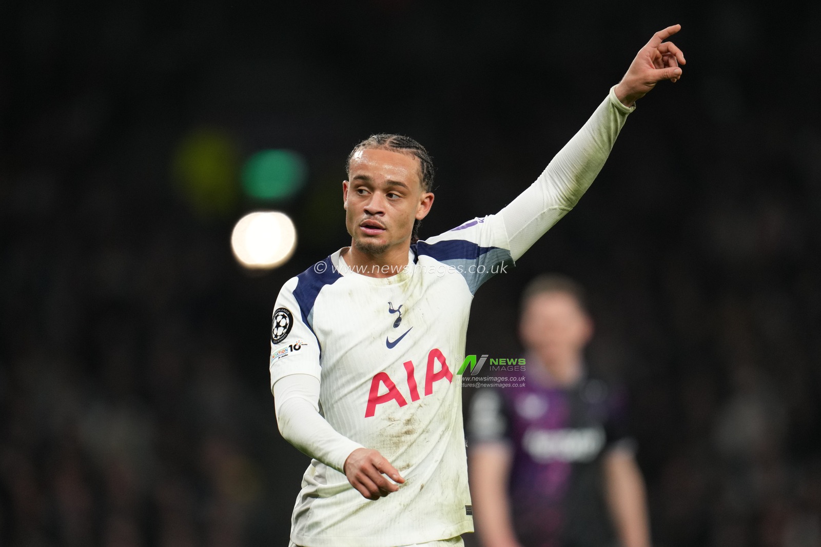 Xavi Simons of Tottenham Hotspur during the UEFA Champions League Matchday 6 of 8 Tottenham Hotspur vs Slavia Prague at Tottenham Hotspur Stadium, London, United Kingdom, 9th December 2025

(Photo by Harvey Murphy/News Images)

*** GER AUT SUI OUT ***