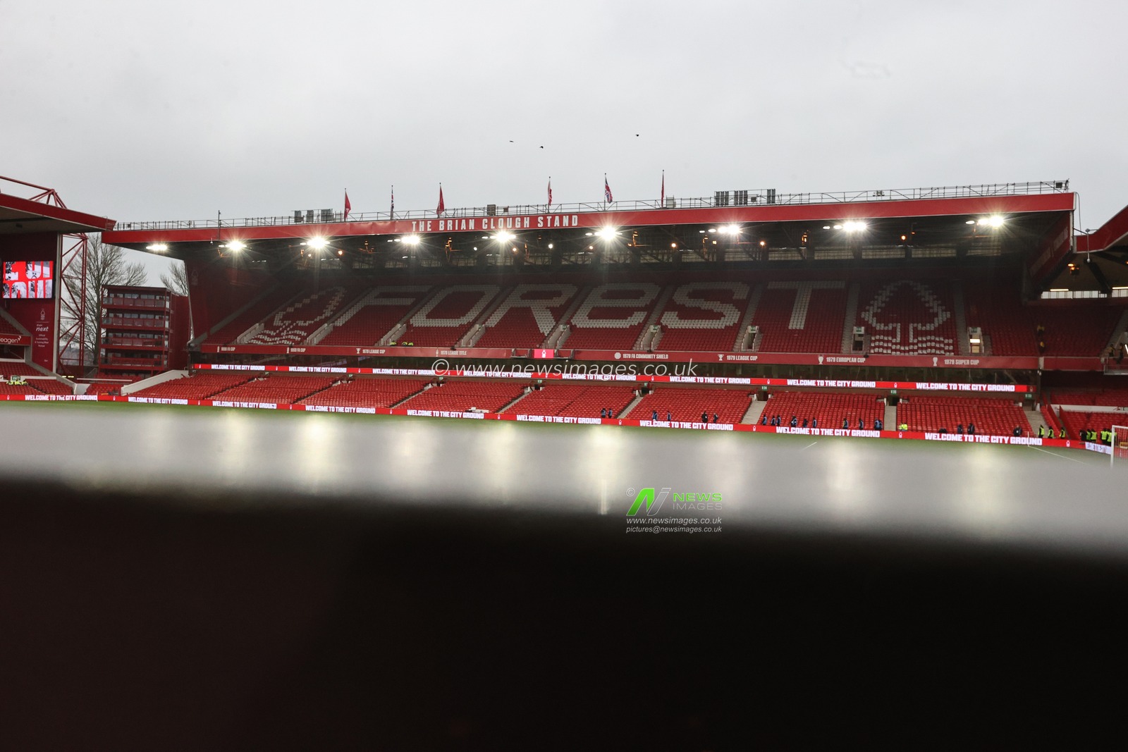 A general view of City Ground during the Premier League match Nottingham Forest vs Southampton at City Ground, Nottingham, United Kingdom, 19th January 2025

(Photo by Alfie Cosgrove/News Images)