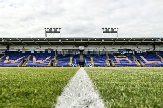 A general view of Halliwell Jones Stadium ahead of the Betfred Super League round 13 match Warrington Wolves vs Hull FC at The Halliwell Jones Stadium, Warrington, United Kingdom on 05 June 2026

(Photo by Alfie Cosgrove/News Images)