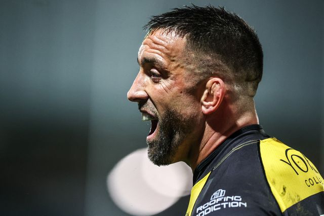 Paul Vaughan of York Knights during the Betfred Super League round 8 match York Knights vs Leigh Leopards at LNER Community Stadium, York, United Kingdom on 17 April 2026

(Photo by Alfie Cosgrove/News Images)