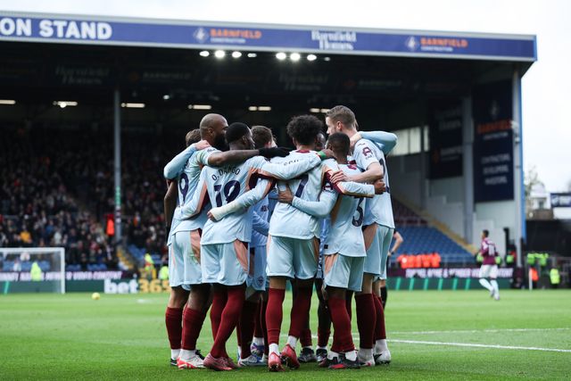 Kevin Schade of Brentford celebrates his goal to make it 0-3 during the Premier League match Burnley vs Brentford at Turf Moor, Burnley, United Kingdom on 28 February 2026

(Photo by Jorge Horsted/News Images)