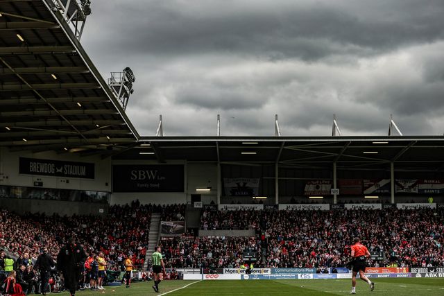 A general view of the BrewDog Stadium during the Betfred Super League round 7 match St Helens vs Wigan Warriors at The BrewDog Stadium, St Helens, United Kingdom on 03 April 2026

(Photo by Alfie Cosgrove/News Images)