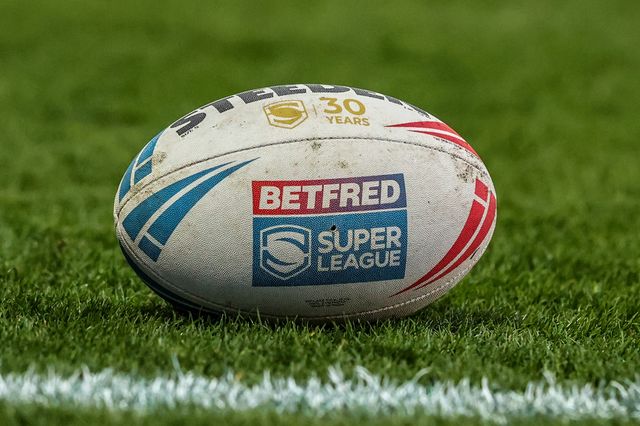 The Betfred Super League 30 year anniversary ball during the Betfred Super League round 8 match York Knights vs Leigh Leopards at LNER Community Stadium, York, United Kingdom on 17 April 2026

(Photo by Alfie Cosgrove/News Images)