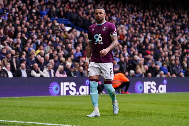 Kyle Walker of Burnley during the Premier League match Chelsea vs Burnley at Stamford Bridge, London, United Kingdom on 21 February 2026

(Photo by Harvey Murphy/News Images)