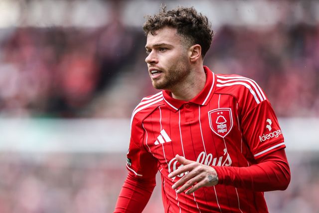 Neco Williams of Nottingham Forest during the Premier League match Nottingham Forest vs Fulham at City Ground, Nottingham, United Kingdom on 15 March 2026

(Photo by Alfie Cosgrove/News Images)