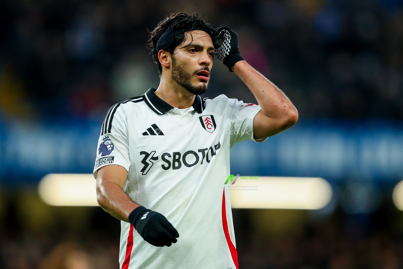Raul Jimenez of Fulham looks on during the Premier League match Chelsea vs Fulham at Stamford Bridge, London, United Kingdom, 26th December 2024

(Photo by Izzy Poles/News Images)
