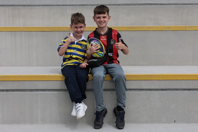 Warrington Wolves fans wait for their team arrival during the Betfred Super League Magic Weekend match Leigh Leopards vs Warrington Wolves at Hill Dickinson Stadium, Liverpool, United Kingdom on 04 July 2026

(Photo by Mark Cosgrove/News Images)