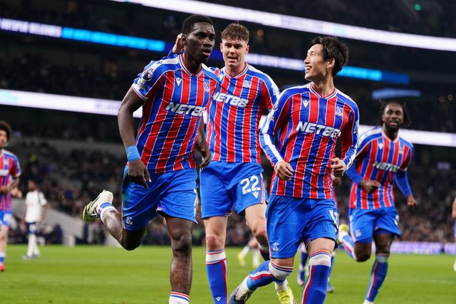 Ismaila Sarr of Crystal Palace celebrates goal during the Premier League match Tottenham Hotspur vs Crystal Palace at Tottenham Hotspur Stadium, London, United Kingdom on 05 March 2026

(Photo by Harvey Murphy/News Images)