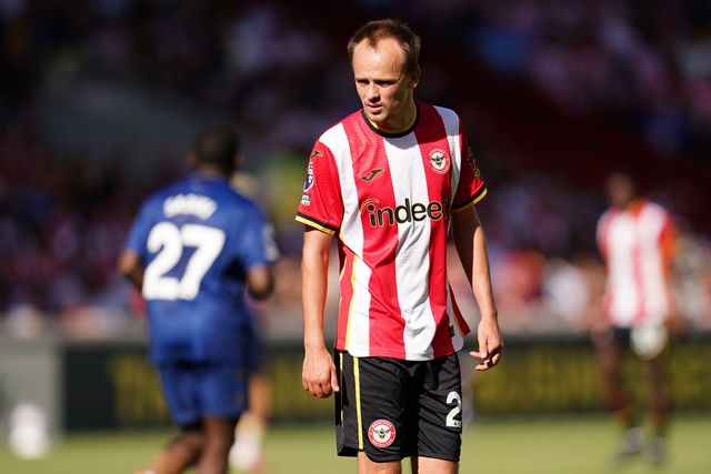 Mikkel Damsgaard of Brentford during the Premier League match Brentford vs Sunderland at GTECH Community Stadium, London, United Kingdom on 05 September 2026

(Photo by Harvey Murphy/News Images)