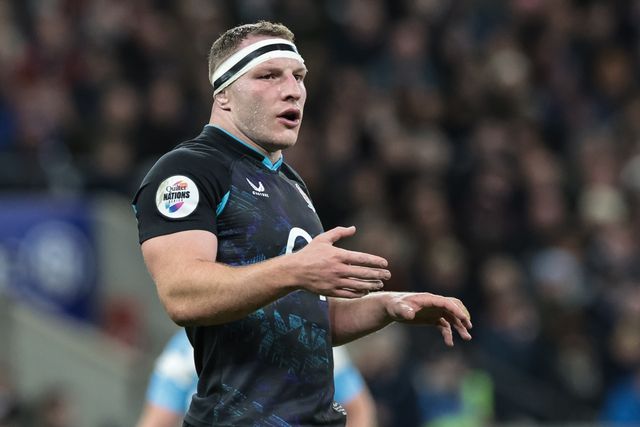 Sam Underhill of England during the Quilter Nations Series 2025 match England vs Argentina at Allianz Stadium, Twickenham, United Kingdom, 23rd November 2025

(Photo by Mark Cosgrove/News Images)

*** GER AUT SUI OUT ***