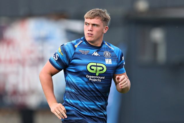 Harvie Hill of Wigan Warriors before the Betfred Super League round 15 match Wakefield Trinity vs Wigan Warriors at DIY Kitchens Stadium, Wakefield, United Kingdom, 20th June 2025

(Photo by Sam Eaden/News Images)