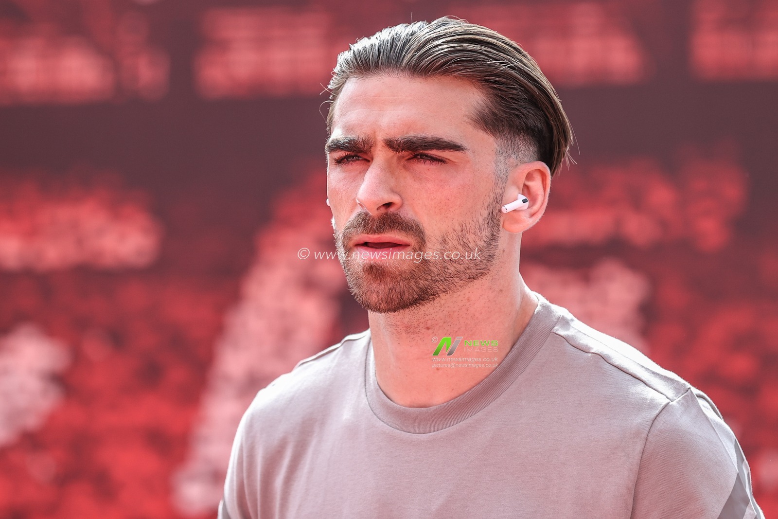 Jota Silva of Nottingham Forest arrives during the Premier League match Nottingham Forest vs Everton at City Ground, Nottingham, United Kingdom, 12th April 2025

(Photo by Alfie Cosgrove/News Images)