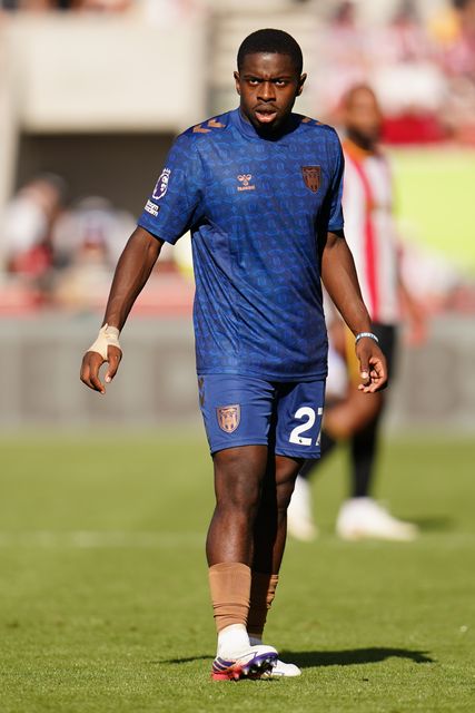 Noah Sadiki of Sunderland during the Premier League match Brentford vs Sunderland at GTECH Community Stadium, London, United Kingdom on 05 September 2026

(Photo by Harvey Murphy/News Images)