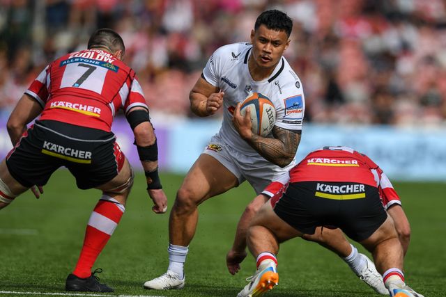 Len Ikitau of Exeter Chiefs during the Gallagher Premiership match Gloucester vs Exeter at Kingsholm Stadium, Gloucester, United Kingdom on 26 April 2026

(Photo by Alex Williamson/News Images)