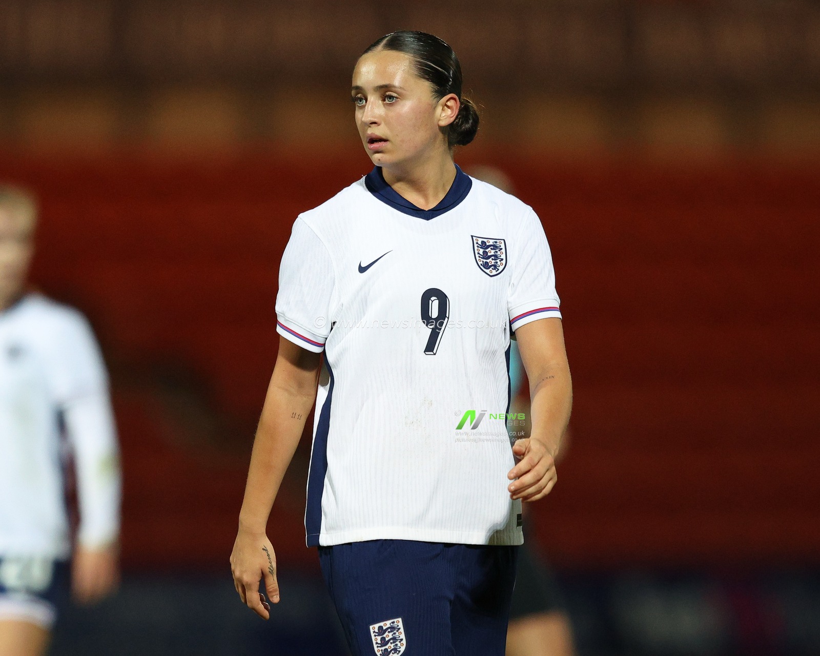 Mia Enderby of England Women U23 during the Women's International Friendly match England Women U23 vs Sweden women U23 at Eco-Power Stadium, Doncaster, United Kingdom, 2nd December 2024

(Photo by Alex Roebuck/News Images)