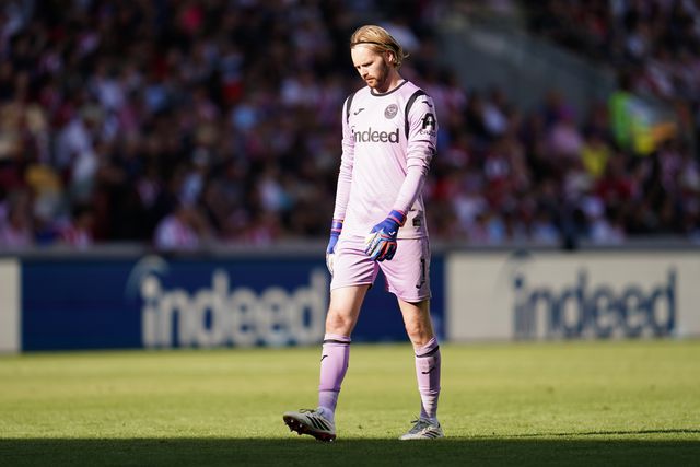 Brentford FC's goalkeeper Caoimhín Kelleher during the Premier League match Brentford vs Sunderland at GTECH Community Stadium, London, United Kingdom on 05 September 2026

(Photo by Harvey Murphy/News Images)
