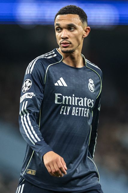 Trent Alexander-Arnold of Real Madrid during the UEFA Champions League last 16 second leg match Manchester City vs Real Madrid at The City of Manchester Stadium, Manchester, United Kingdom on 17 March 2026

(Photo by Mark Cosgrove/News Images)