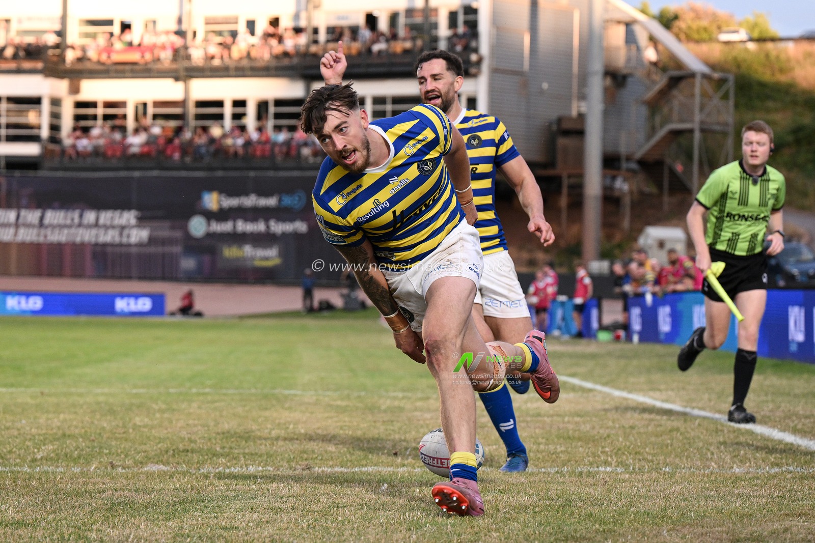 Betfred Super League round 22 Bradford Bulls v Warrington Wolves