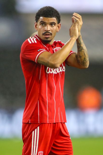 Morgan Gibbs-White of Nottingham Forest  applauds the fans after the final whistle during the Carabao Cup 3rd Round Swansea City vs Nottingham Forest at Swansea.com Stadium, Swansea, United Kingdom, 17th September 2025

(Photo by Andrew Lewis/News Images)