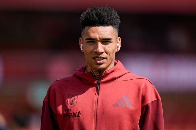 Igor Jesus of Nottingham Forest arrives at the stadium prior to kick off during the Premier League match Nottingham Forest vs Burnley at City Ground, Nottingham, United Kingdom on 19 April 2026

(Photo by Maynard Manyowa/News Images)