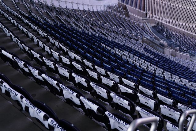 General view of Tottenham Hotspur Stadium ahead of during the Premier League match Tottenham Hotspur vs Leeds United at Tottenham Hotspur Stadium, London, United Kingdom on 11 May 2026

(Photo by Harvey Murphy/News Images)