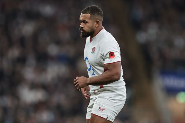 Ollie Lawrence of England during the Quilter Nations Series 2025 match England vs Fiji at Allianz Stadium, Twickenham, United Kingdom, 8th November 2025

(Photo by Mark Cosgrove/News Images)

*** GER AUT SUI OUT ***