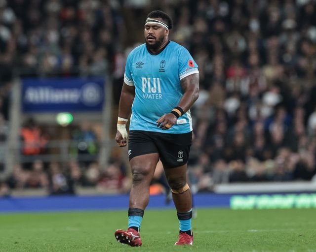 Eroni Mawi of Fiji during the Quilter Nations Series 2025 match England vs Fiji at Allianz Stadium, Twickenham, United Kingdom, 8th November 2025

(Photo by Mark Cosgrove/News Images)

*** GER AUT SUI OUT ***