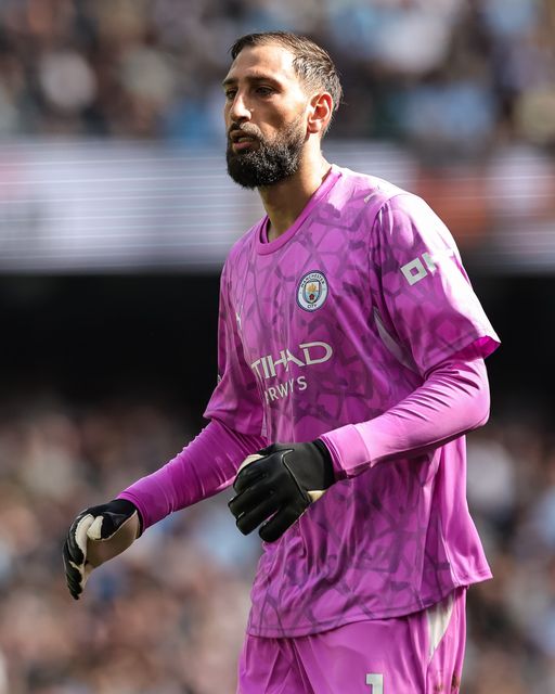 Manchester City goalkeeper Gianluigi Donnarumma during the Premier League match Manchester City vs Coventry City at Etihad Stadium, Manchester, United Kingdom on 05 September 2026

(Photo by Mark Cosgrove/News Images)