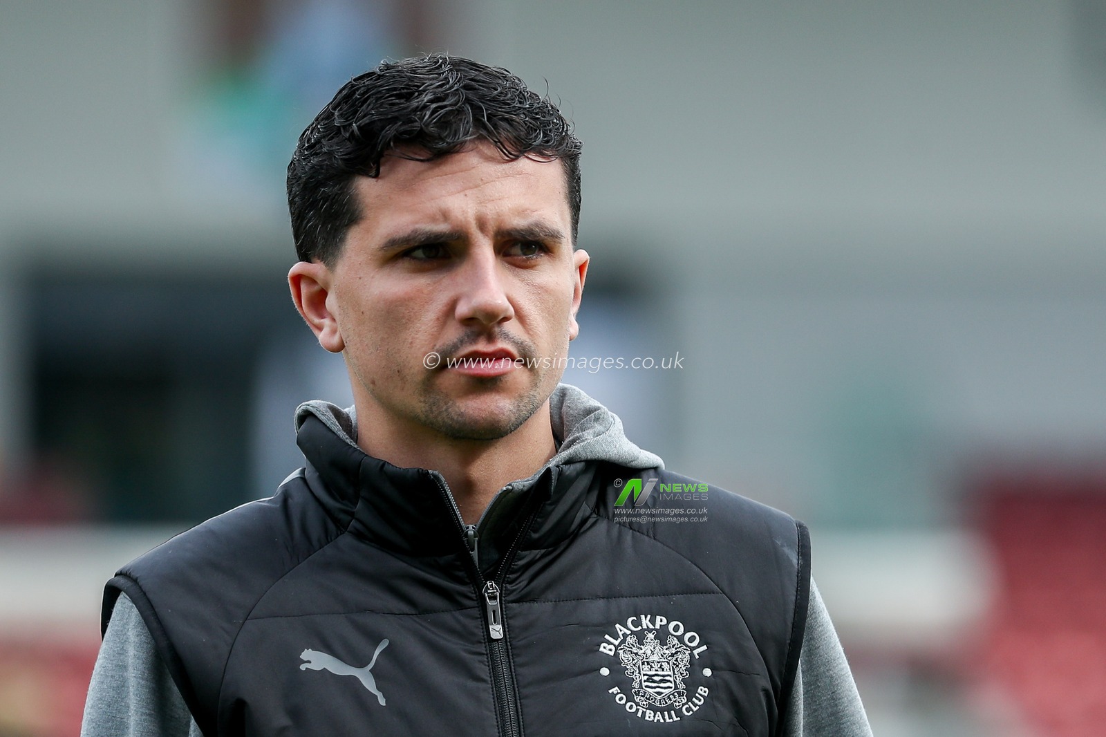 Albie Morgan of Blackpool arrives at Sixfields Stadium prior to the Sky Bet League 1 match Northampton Town vs Blackpool at Sixfields Stadium, Northampton, United Kingdom, 22nd March 2025

(Photo by Izzy Poles/News Images)