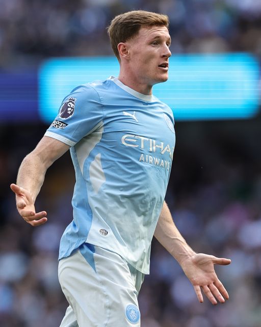 Elliot Anderson of Manchester City during the Premier League match Manchester City vs Coventry City at Etihad Stadium, Manchester, United Kingdom on 05 September 2026

(Photo by Mark Cosgrove/News Images)